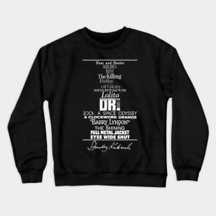 Kubrick's Filmography Crewneck Sweatshirt